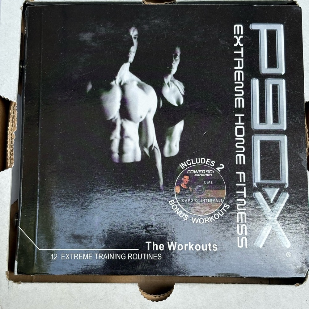 Beachbody P90X Fitness DVD Set in White